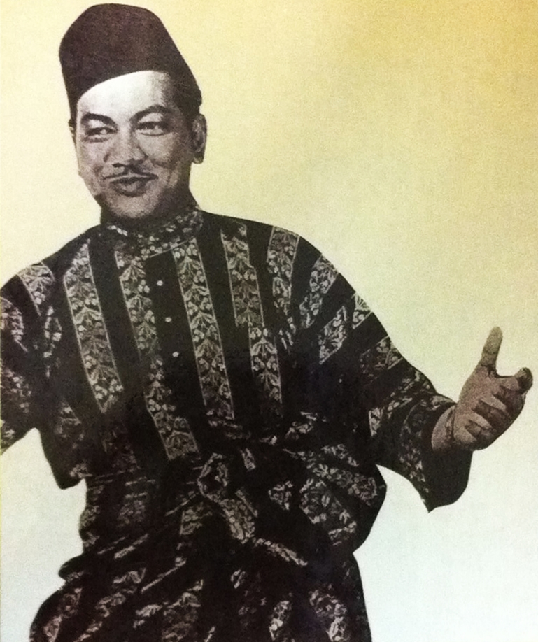 P. Ramlee — portrait collage across eras