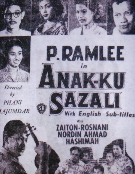 Anakku Sazali poster